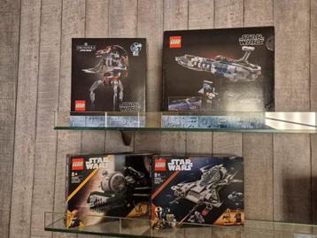 lego star wars 4 nieuwe gesealde sets beschikbaar voor biedingen