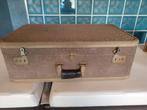 VINTAGE bruine VALIES jaren 50, Handtassen en Accessoires, Ophalen of Verzenden, Gebruikt