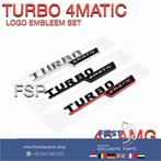AMG Zijscherm LOGO EMBLEEM SET A35 A45 CLA45 GLA45 AMG LINKS, Utilisé, -, -, Enlèvement ou Envoi