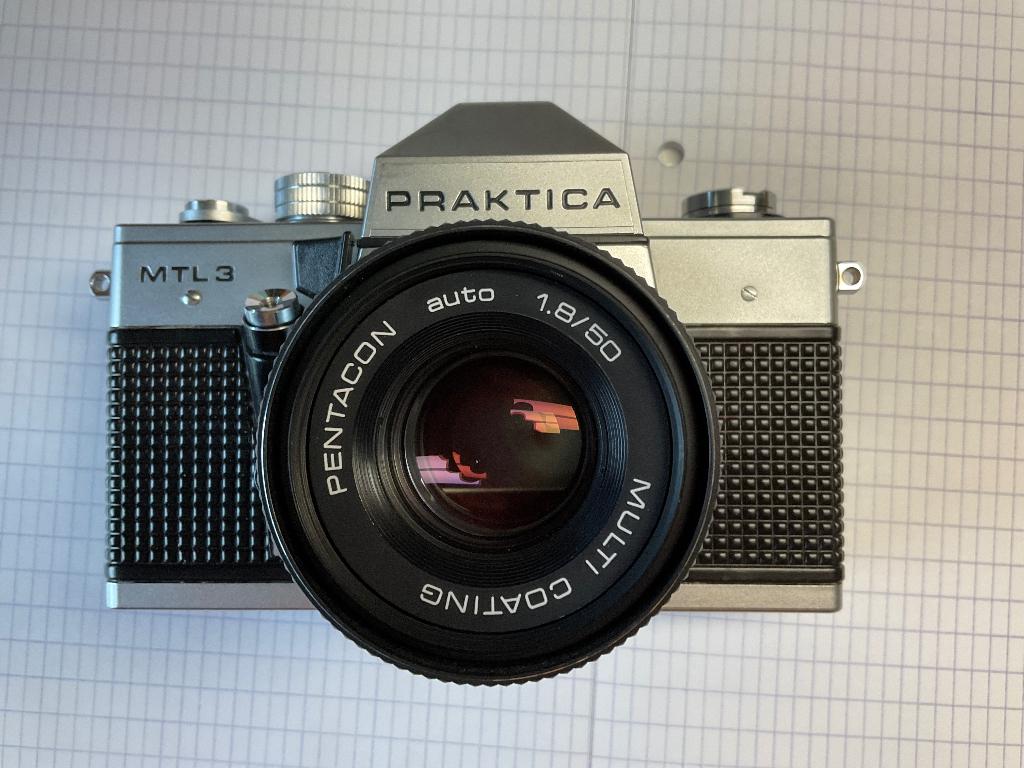 Praktica MTL3 fototoestel, TV, Hi-fi & Vidéo, Appareils photo analogiques, Enlèvement, Utilisé, Reflex miroir, Autres Marques