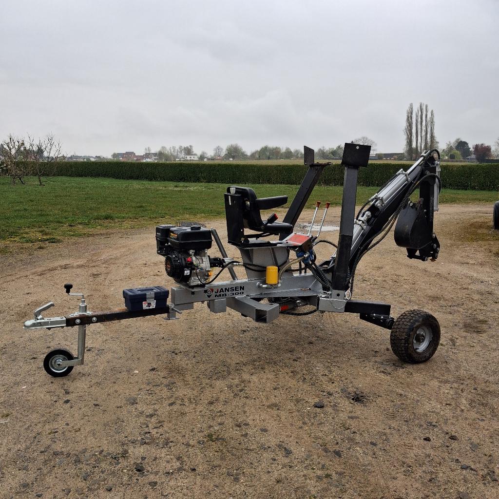Graafmachine Jansen MB 300, Zakelijke goederen, Machines en Bouw | Kranen en Graafmachines, Graafmachine, Ophalen