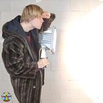 Vintage halogen Industriële Schijnwerper / bouwlamp 1000watt, Ophalen of Verzenden, Zo goed als nieuw, Lamp