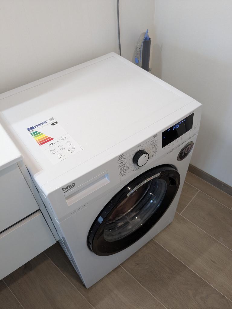Wasmachine, Elektronische apparatuur, Wasmachines, Gebruikt, Voorlader, 6 tot 8 kg, 85 tot 90 cm, Minder dan 1200 toeren, Energieklasse A of zuiniger