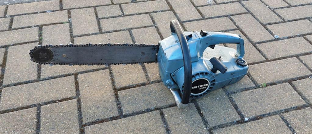 tronconneuse, Enlèvement, Utilisé