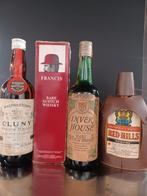 4 Vintage Scotch Whisky – Italiaanse Import (Jaren '70/'80), Ophalen of Verzenden