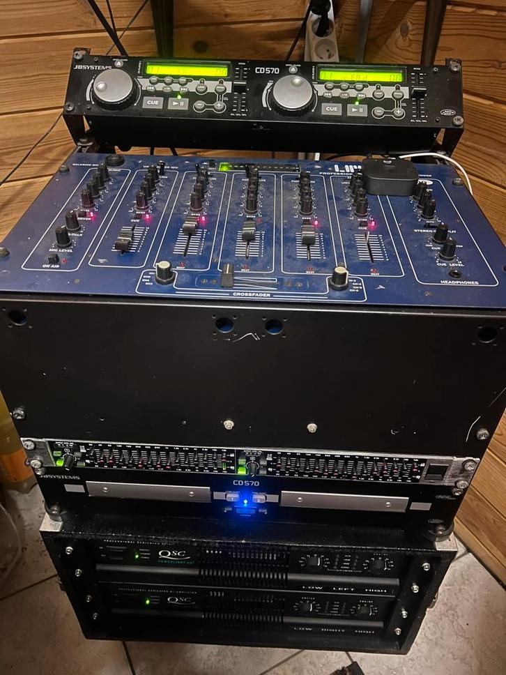 Installation musicale complète, TV, Hi-fi & Vidéo, Chaîne Hi-fi, Comme neuf, Haut-parleurs, Enlèvement