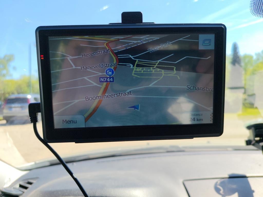 Gps 7 inch 18 cm, Autos : Divers, Navigation de voiture, Enlèvement