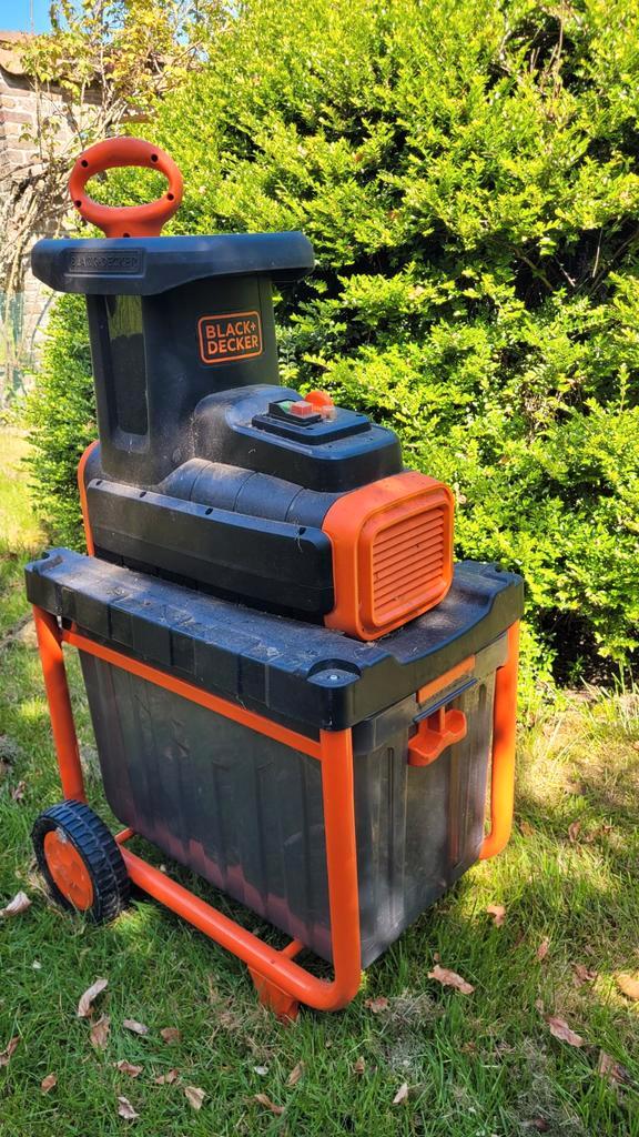 Hakselaar BLACK+DECKER, Tuin en Terras, Hakselaars, Ophalen