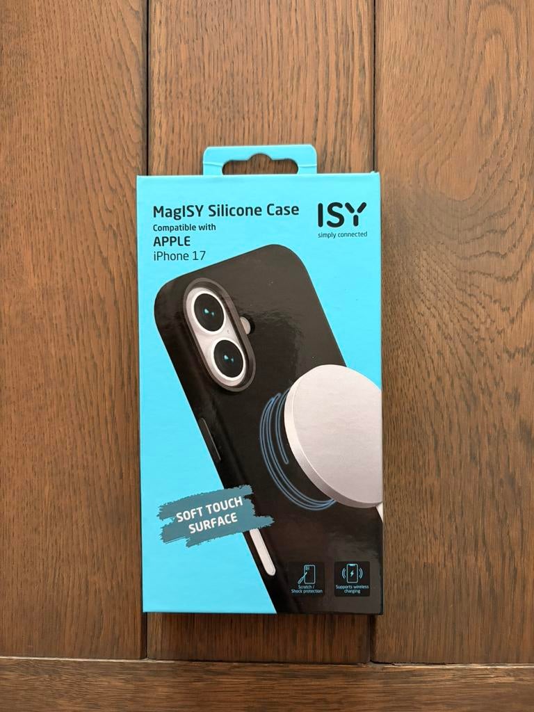 Hoesje iPhone 17 ISY, IPhone 17, Zwart, Overige merken, Rondom bescherming