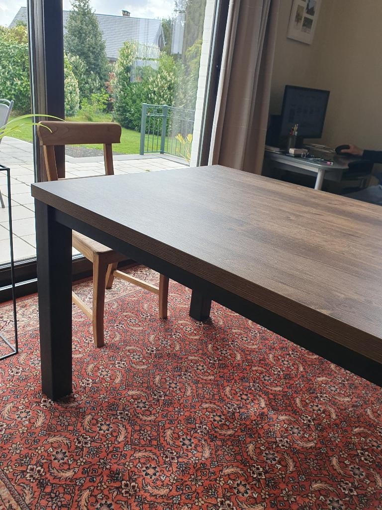 meubels, Huis en Inrichting, Tafels | Eettafels, Ophalen, Kunststof, 50 tot 100 cm, Zo goed als nieuw