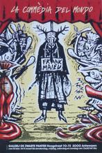 FRANK MAIEU / AFFICHE / KLEURZEEFDRUK / 90x60cm / PANTER, Enlèvement ou Envoi