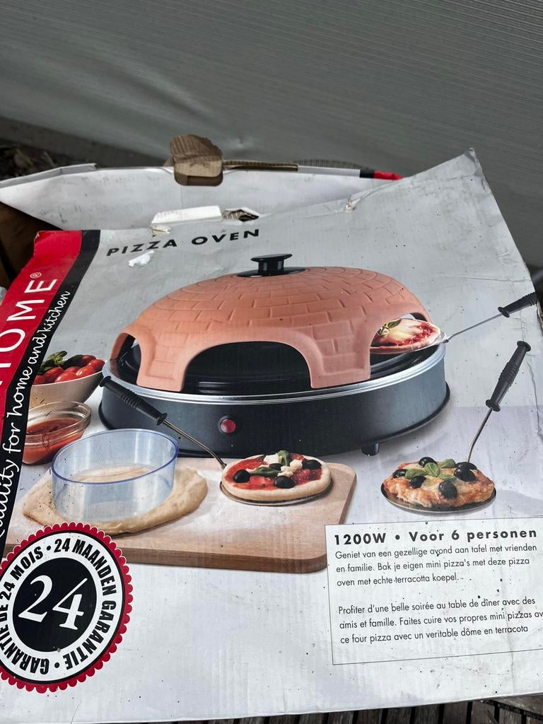 Pizza oven, Tuin en Terras, Pizzaovens, Ophalen, Zo goed als nieuw