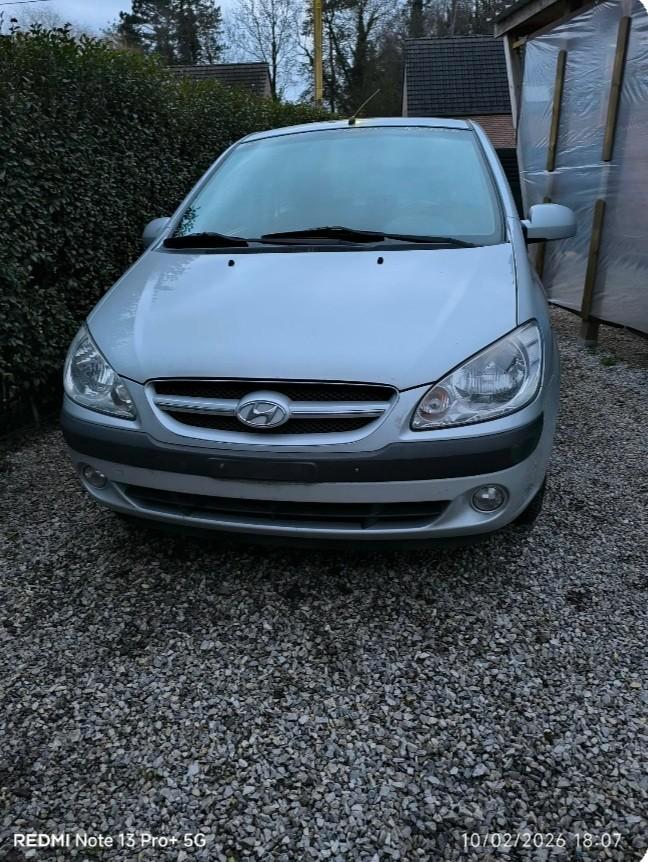 Hyundai getz 1.5crdi 2007 serie spéciale (rare) 1er main, Autos, Hyundai, Particulier, Getz, ABS, Airbags, Air conditionné, Alarme