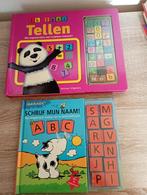 2 magneetboeken cijfers en letters, Boeken, Ophalen, Gelezen