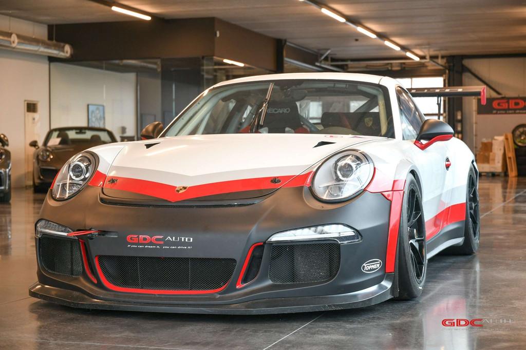 Porsche 911 GT3 Cup 3.8 (bj 2014, automaat), Auto's, Automaat, Euro 5, Achterwielaandrijving, Wit