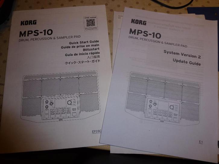 KORG SAMPLER DRUM PAD MPS10, Musique & Instruments, Batteries électroniques, Comme neuf, Korg, Enlèvement