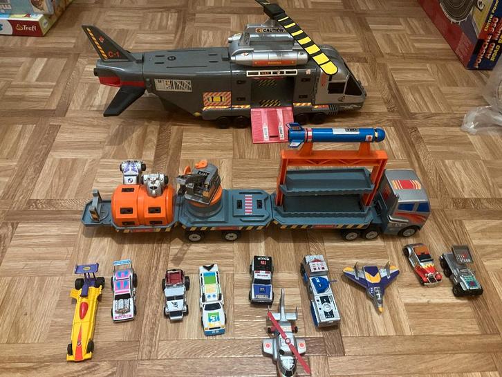 Matchbox connectables , helikopter, vrachtwagen en auto's, Kinderen en Baby's, Speelgoed |Speelgoedvoertuigen, Gebruikt, Ophalen of Verzenden