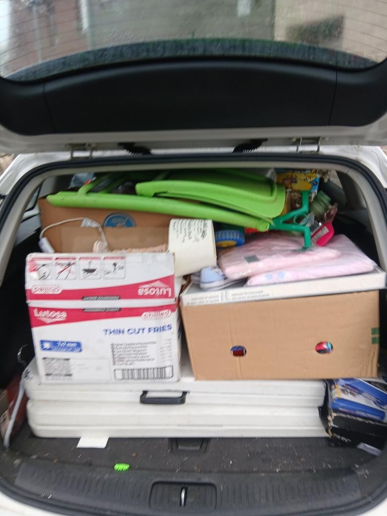 Rommelmarktspullen, Ophalen