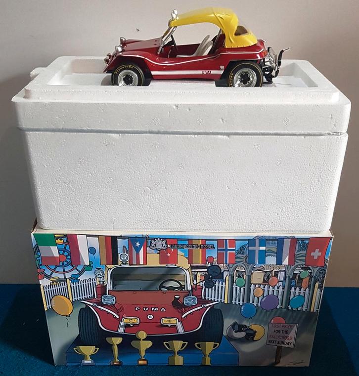 Puma Dune buggy 1972 - 1/18 # LM128, Hobby & Loisirs créatifs, Voitures miniatures | 1:18, Comme neuf, Voiture, Autres marques