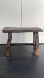 Zeer grote zitbank / krukje puur wonen, Ophalen, Zo goed als nieuw