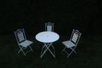 bistroset, Tuin en Terras, Tuinsets en Loungesets, Ophalen, Gebruikt, Overige materialen, 3 zitplaatsen