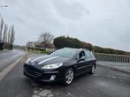 Peugeot 407 sw 2.0hdi - AUTOMAAT - 05/2007, Auto's, 4 deurs, Zwart, Leder en Stof, Bedrijf