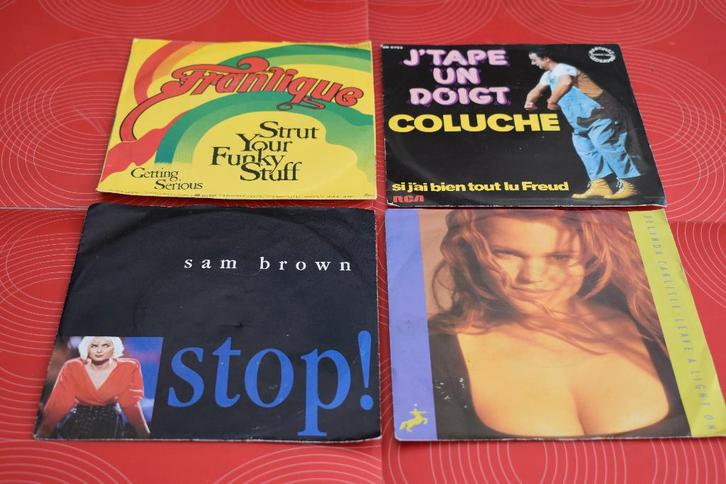 nostalgische 45t's vinyls, jaren 60/70..., Cd's en Dvd's, Vinyl | Overige Vinyl, Zo goed als nieuw, Overige formaten, Ophalen of Verzenden