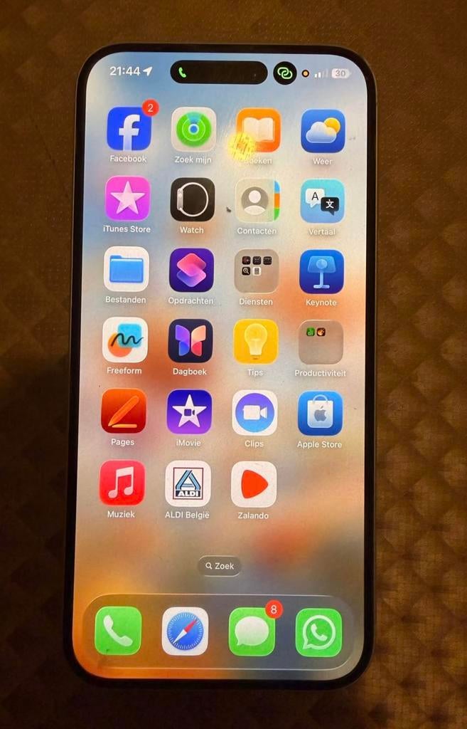 Iphone 17 plus 128 GB wit, Télécoms, Téléphonie mobile | Apple iPhone, 128 GB, IPhone 16, Comme neuf, Enlèvement