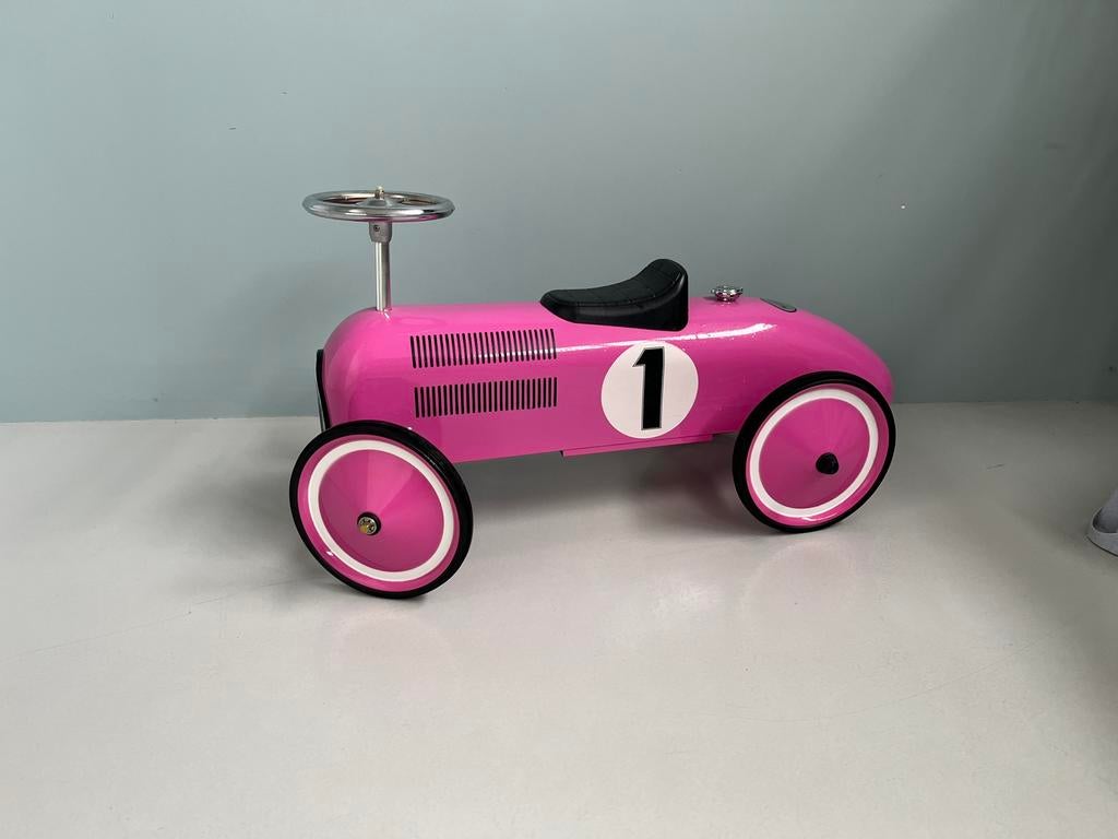 Roze loopauto Marilyn, Ophalen, Gebruikt