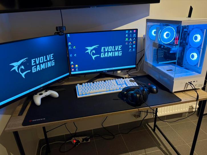 Game computer/Hele Setup aangekocht 25/07/25 met Garantie!, Computers en Software, Desktop Pc's, Zo goed als nieuw, 3 tot 4 Ghz