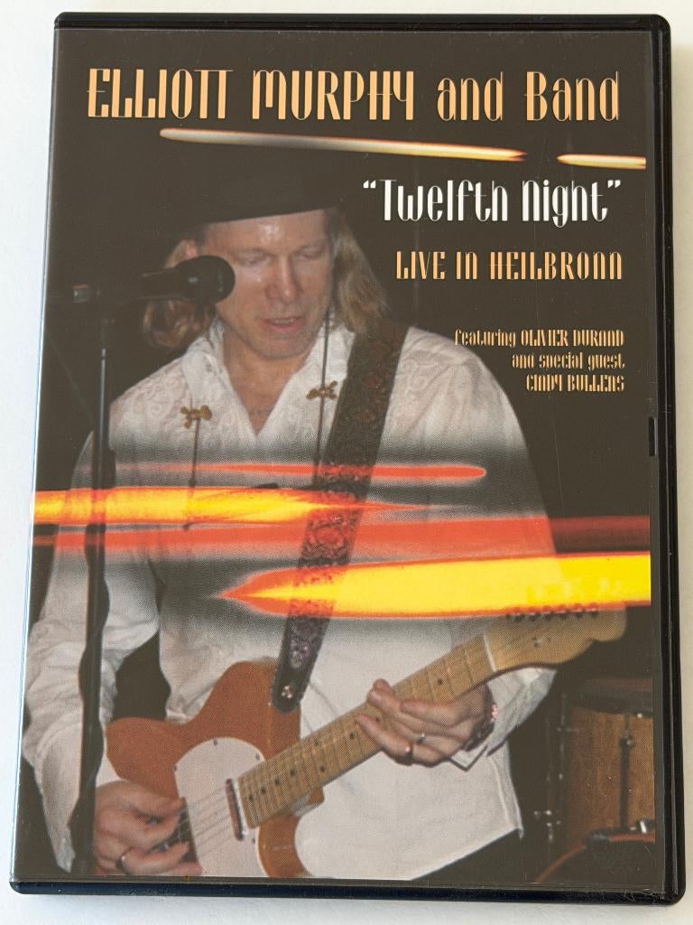 Elliott Murphy – Twelfth Night (Live In Heilbronn) DVD, Tous les âges, Enlèvement ou Envoi, Utilisé, Musique et Concerts