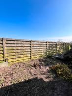 Houten platen tuinafsluiting, Tuin en Terras, Ophalen, 6 meter of meer, Hout, 1 tot 2 meter