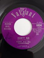 BARRY en de TAMERLANES. GA NIET WEG. POP OLDIES US 45G, Ophalen of Verzenden
