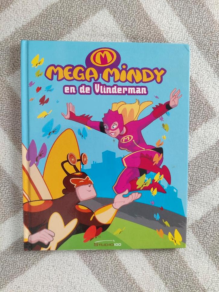 Mega Mindy en de Vlinderman - Hardcover Jeugdboek, Boeken, Kinderboeken | Jeugd | onder 10 jaar, Gelezen, Fictie algemeen, Ophalen of Verzenden