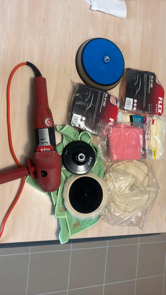 Flex polijstmachine PE 14-3 125, Bricolage & Construction, Outillage | Autres Machines, Comme neuf, Enlèvement