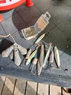 Lood en haken zeevissen, Ophalen, Gebruikt