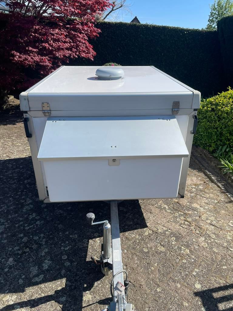 Hondentrailer voor 3 honden, Enlèvement, Comme neuf