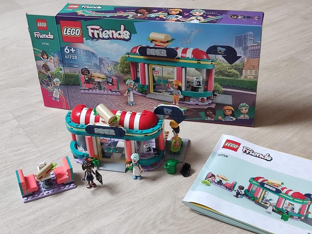 Lego Friends 41728 Heartlake restaurant in de stad, Ophalen, Lego, Friends, Zo goed als nieuw