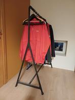 Zwart kledingrek voor jassen, broeken, kapstokken, Ophalen, Met wielen, Gebruikt