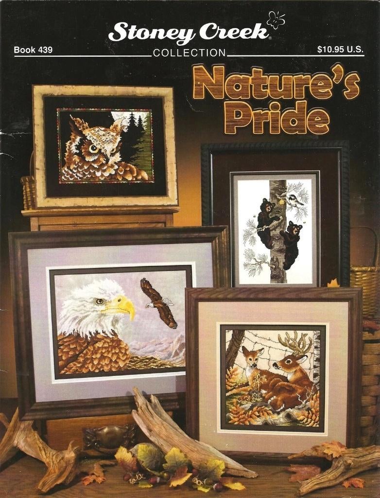 Livre du patron au point de croix Nature's Pride StoneyCreek, Enlèvement ou Envoi, Comme neuf, Broderies à la main, Patron