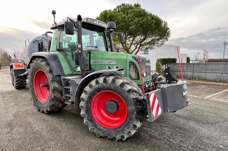 Fendt 817 TMS - Année de construction 2008 - 10456 travail, Articles professionnels, Agriculture | Tracteurs, Plus de 10 000, Fendt
