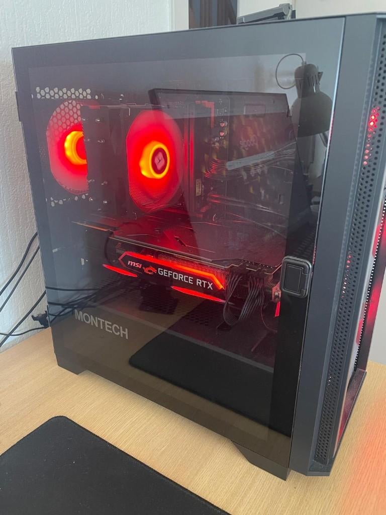 Gaming PC, perfecte staat, Informatique & Logiciels, Ordinateurs de bureau, Comme neuf, 3 à 4 Ghz, SSD, 16 GB, Avec carte vidéo