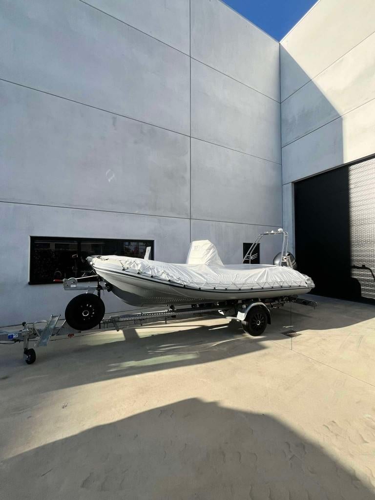 Zar 53 met Yamaha 130pk, Watersport en Boten, Rubberboten, Gebruikt, Overige merken, Overige materialen, 120 tot 200 pk, Benzine