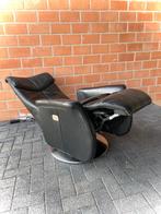 Elektrische relax zetel - als nieuw, Huis en Inrichting, Ophalen, Zo goed als nieuw, Leer