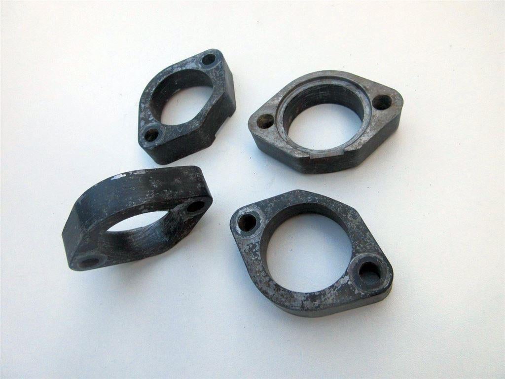 Kawasaki GPz750 uitlaatklemmen GPz 750 uitlaat klemmen ZX750, Motos, Enlèvement ou Envoi, Utilisé