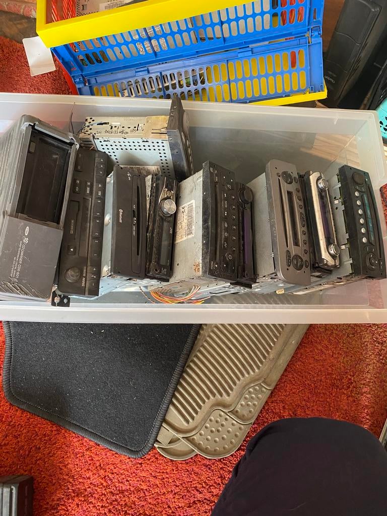 Lot autoradio’s verschillende merken, Enlèvement, Comme neuf