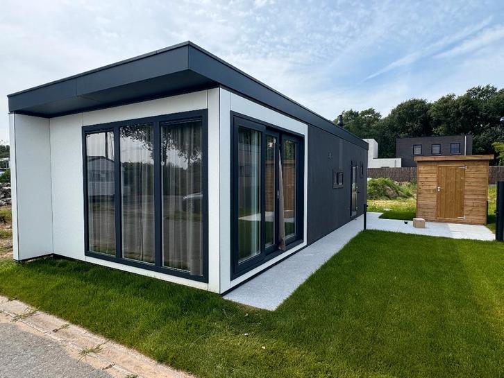 CHALET (3 bed) Nieuwpoort luxe uitvoering @ Polderpark II, Caravans en Kamperen, Stacaravans, tot en met 6, Ophalen