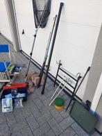 Verschillend vis materiaal wegens stopzetting hobby, Ophalen