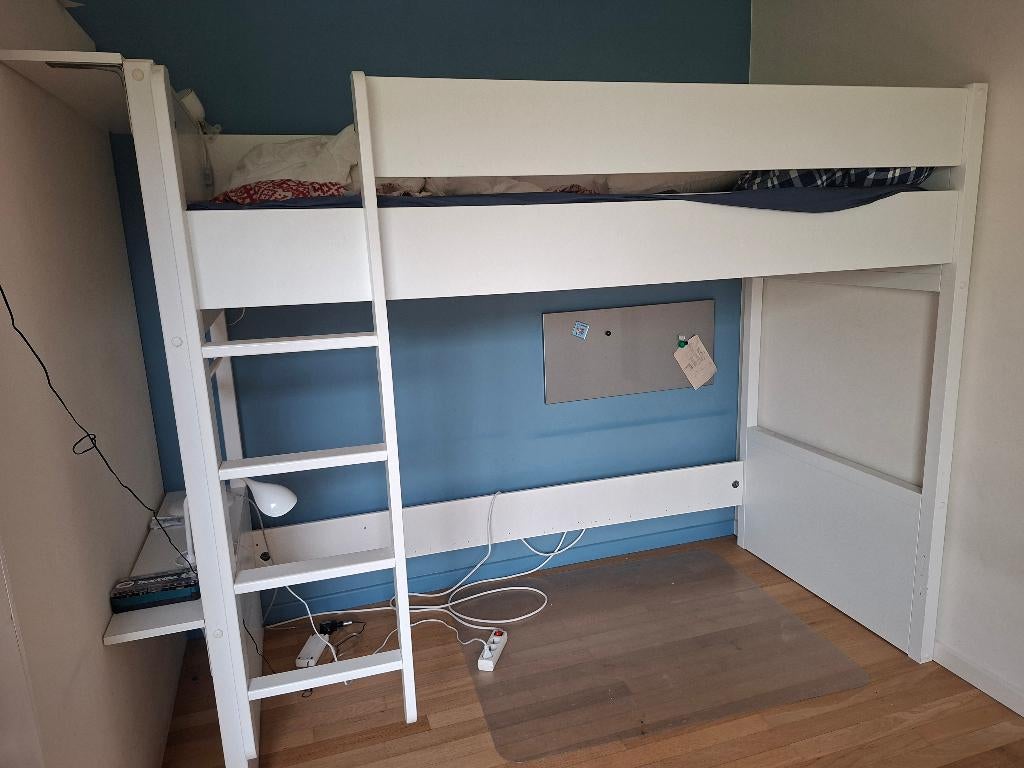 stapelbed / hoogteslaper, Ophalen, 210 cm, 160 tot 180 cm, Tweepersoons
