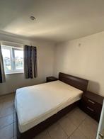 Bed met nachtkasten, Huis en Inrichting, Slaapkamer | Bedden, Ophalen, Gebruikt, 140 cm, Twijfelaar